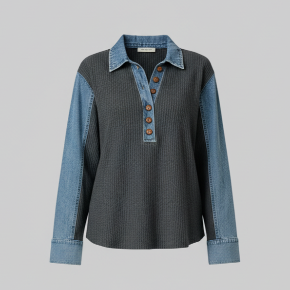 Den Graaf® | Stijlvolle Kleurblok Trui