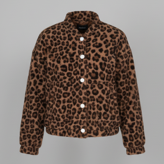 Den Graaf® | Trendy Jasje met Luipaardprint