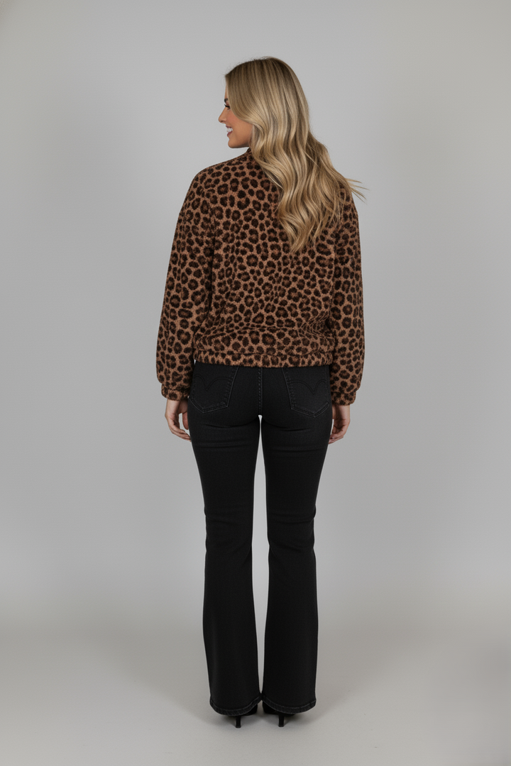 Den Graaf® | Trendy Jasje met Luipaardprint