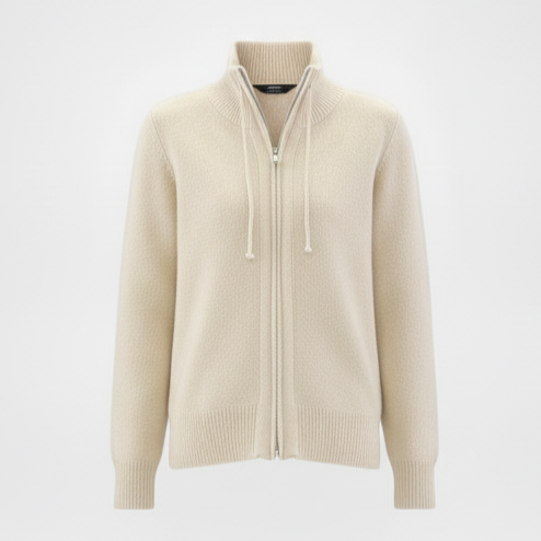 Den Graaf® | Vest met kasjmier ritssluitingVest met kasjmier ritssluiting