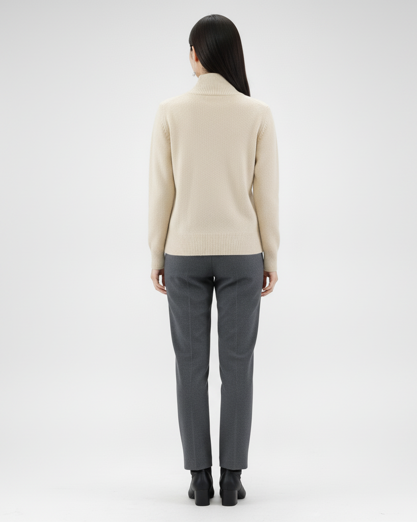 Den Graaf® | Vest met kasjmier ritssluitingVest met kasjmier ritssluiting