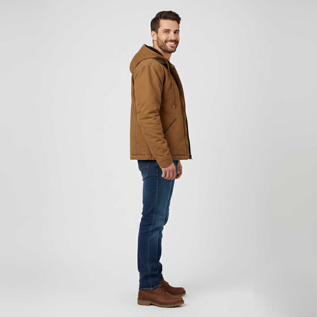 Den Graaf® | Vest met ritssluiting en capuchon