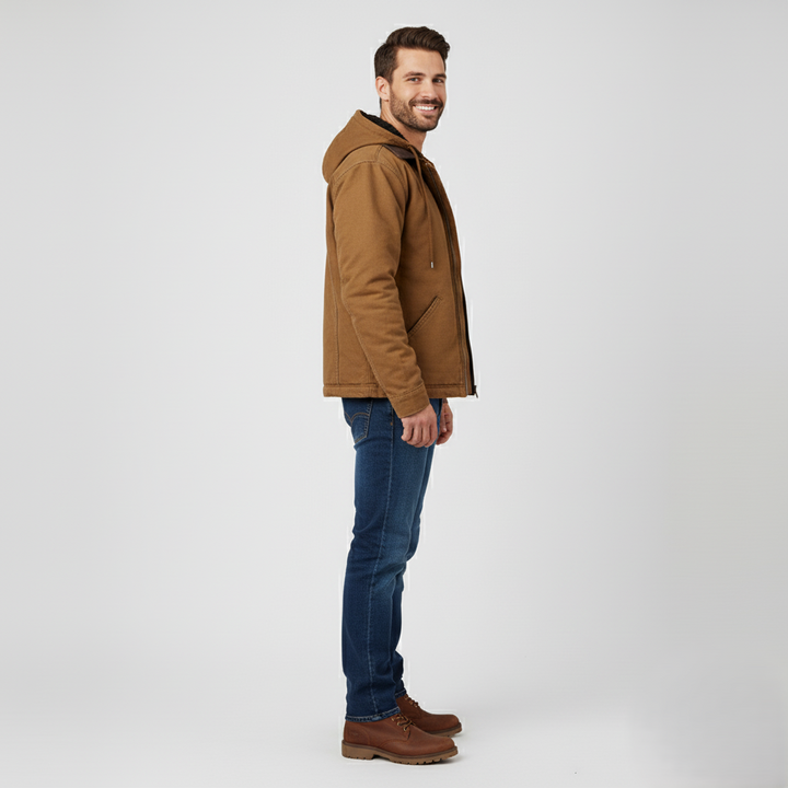 Den Graaf® | Vest met ritssluiting en capuchon