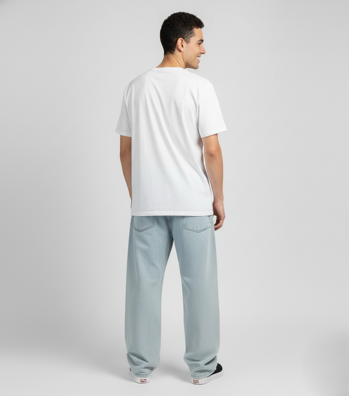 Den Graaf® | Wijde oversized baggy skater stijl spijkerbroek