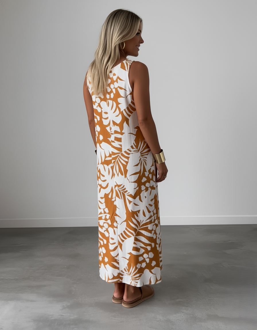 Den Graaf® | Zomerjurk met Tropische Print