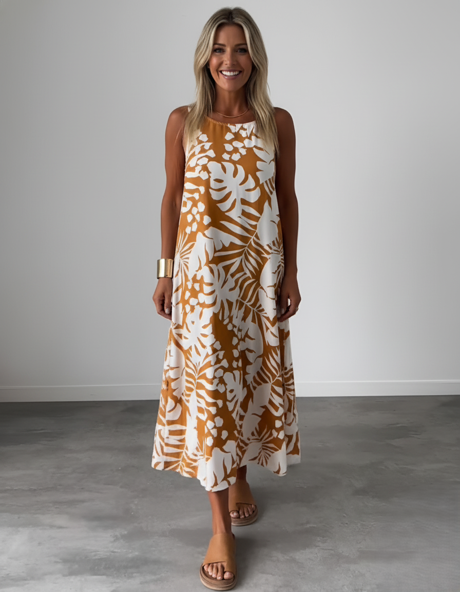 Den Graaf® | Zomerjurk met Tropische Print