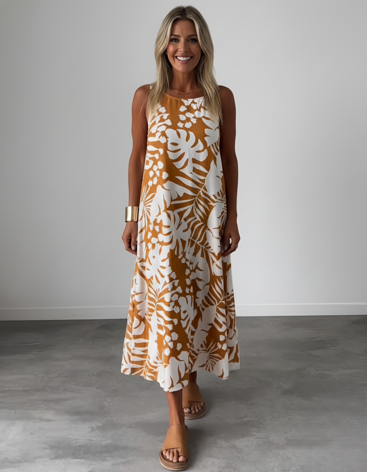 Den Graaf® | Zomerjurk met Tropische Print