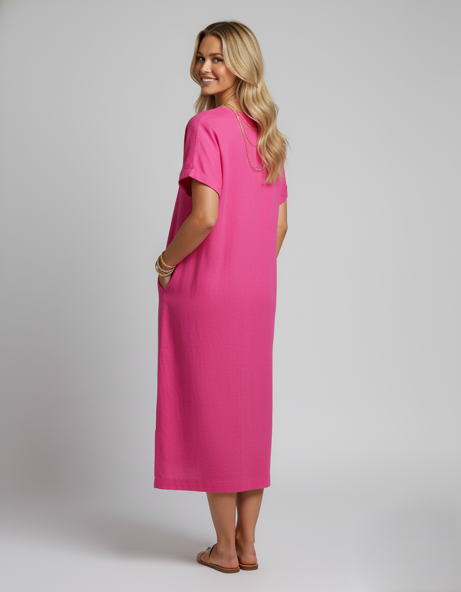 Den Graaf® | Zomerse Jurk met Eenvoudige Elegantie