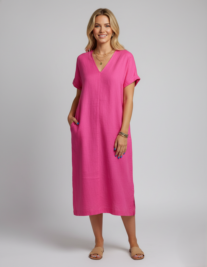 Den Graaf® | Zomerse Jurk met Eenvoudige Elegantie