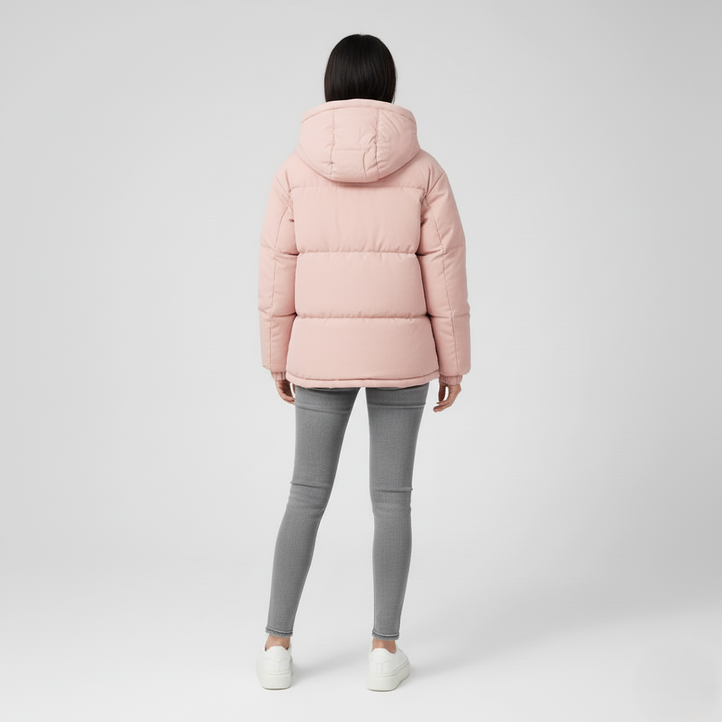 Den Graaf® | gevoerde winterjas met capuchon