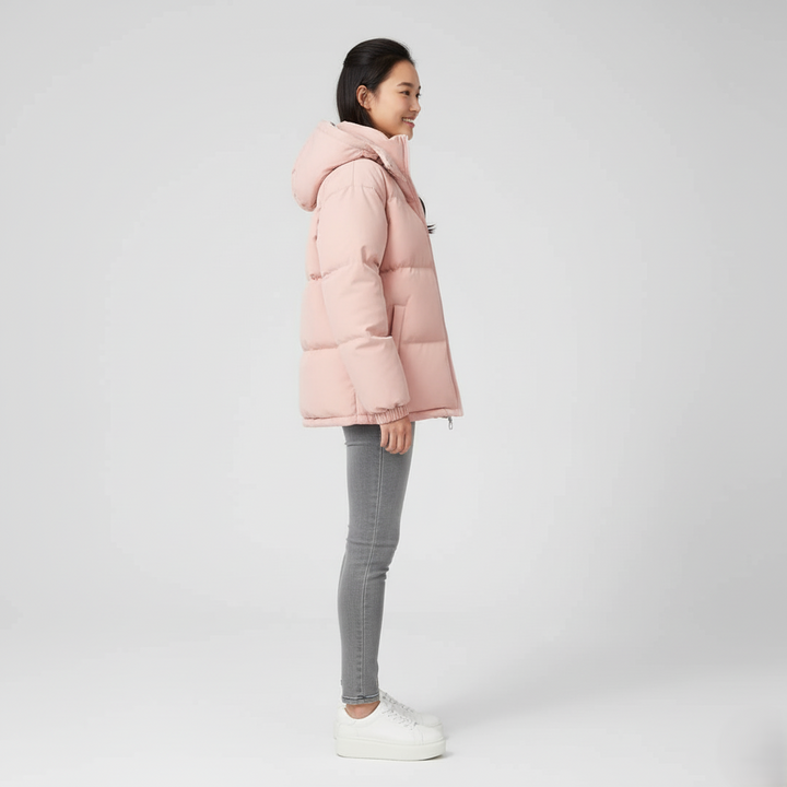 Den Graaf® | gevoerde winterjas met capuchon