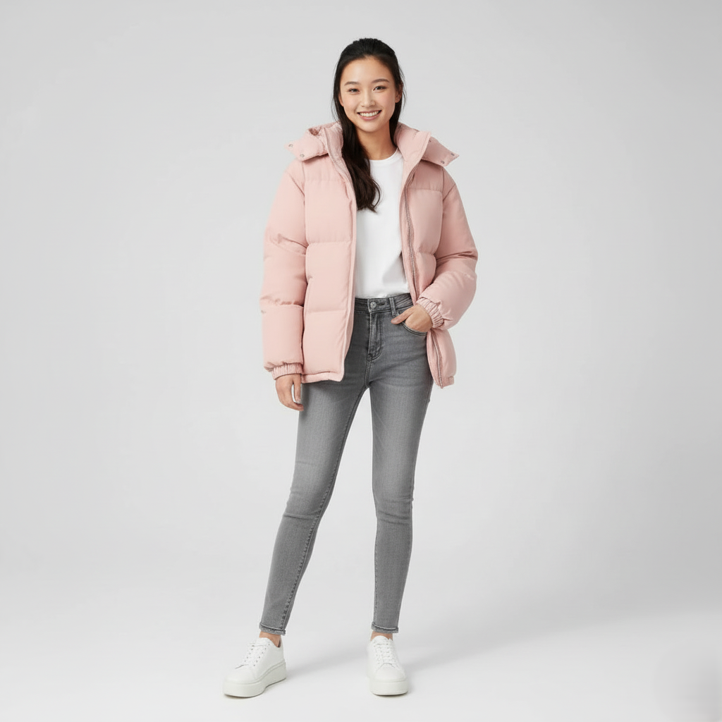 Den Graaf® | gevoerde winterjas met capuchon