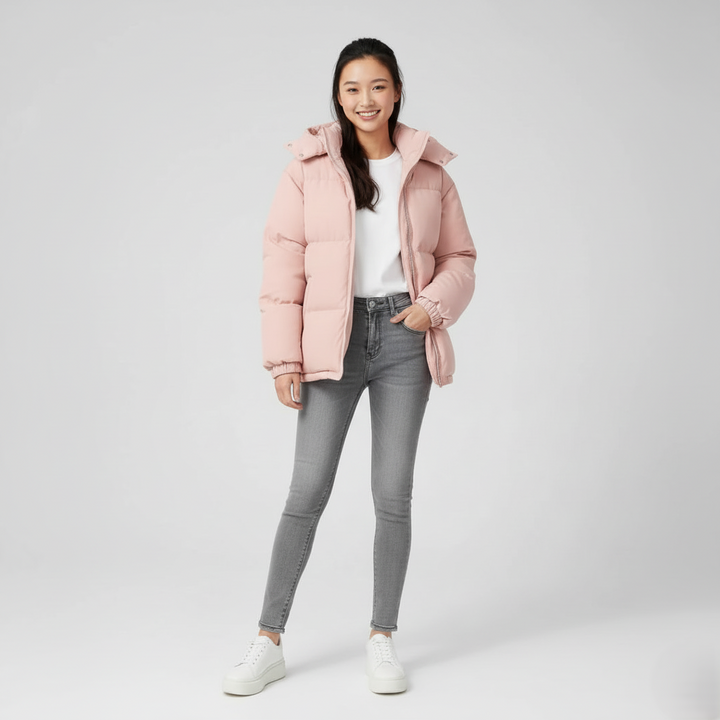 Den Graaf® | gevoerde winterjas met capuchon