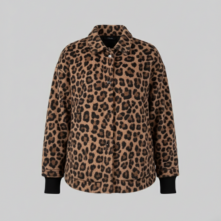 Den Graaf® | handgemaakte jas met luipaardprint
