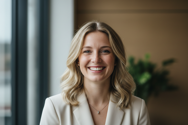 nederlandse vrouw van 29 jaar een profliefoto die blij kijkt